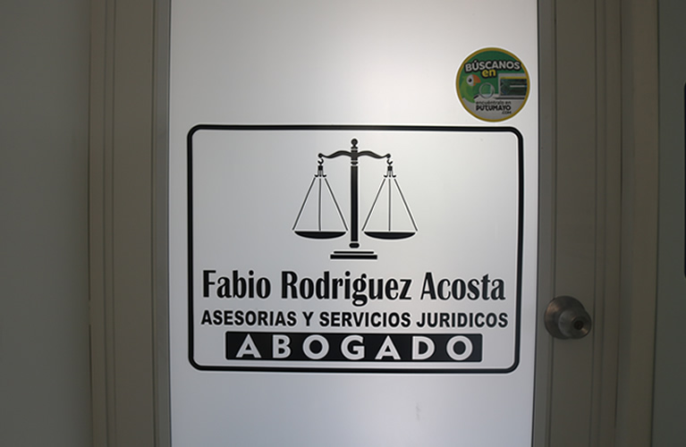 Fabio Rodriguez Acosta, Asesorías y Servicios Jurídicos
